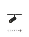 MAGNETO mini * FOCO LED 7W 38º NEGRO